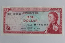 Mint condition 1 Dollar Banknote Eastern Caribbean States 1985-1987 (58795)