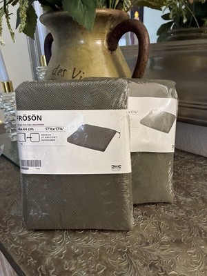 Ikea FROSON Chair Cover Slipcover Green 17 3/8 X 17 3/8  Duvholmen 704.793.33ΝEW