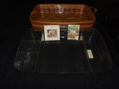 Longaberger 2000 Hostess Star Spangled Serving Tray Basket 18091-4th of July