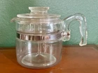 New ListingVTG PYREX Flameware 7754-B Glass Percolator Coffee Pot 2-4 Cup COMPLETE