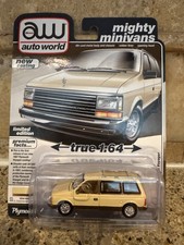 2025 AUTO WORLD 1997 PLYMOUTH VOYAGER MIGHTY MINIVANS REL 2 VS B NO 6 1:64