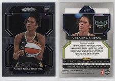 2022 Panini Prizm WNBA Veronica Burton #187 Rookie RC