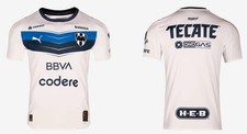 NWT Mens Small Puma C.F Monterry Away Stadium 2025/26 Jersey White 71358701S