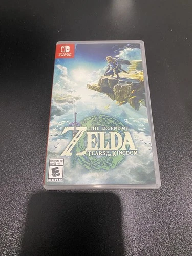 The Legend of Zelda: Tears of the Kingdom Nintendo Switch Case & Cover Art Only