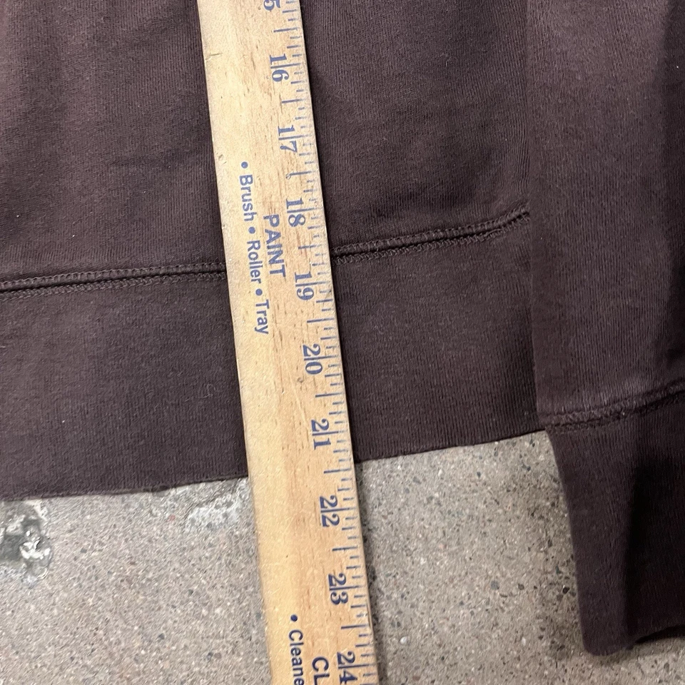 Sudadera con capucha vintage Polo Ralph Lauren con cremallera para mujer XL marrón Nueva York  Foto 4 de 4