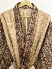 Pure Silk Off-White kimono Long Robe Gown Girl's Woman Silk Kimono KMO5499