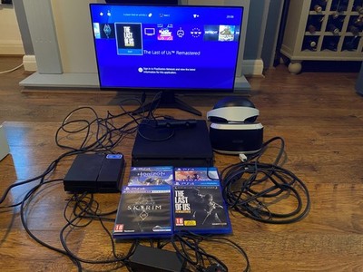 PlayStation 4 Konsole CUH-2016B + PSVR + Kamera + 4 Spiele (1 VR Spiel)