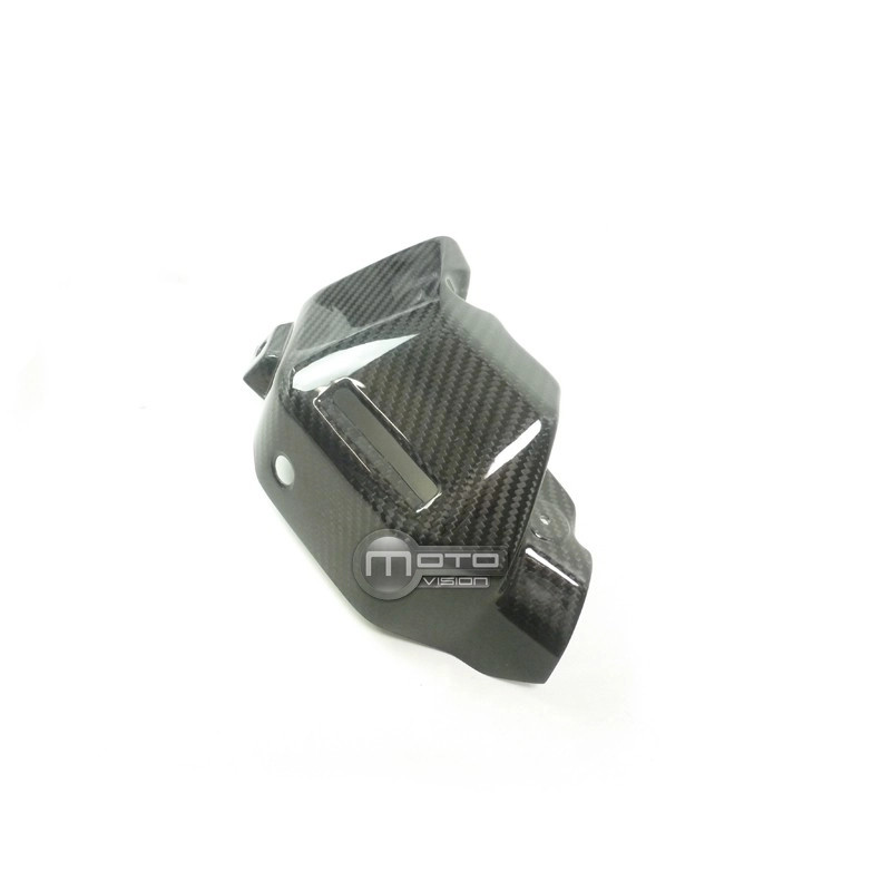 Cache bocal d'eau carbone trame apparente pour MT09 2013-2020 - 2
