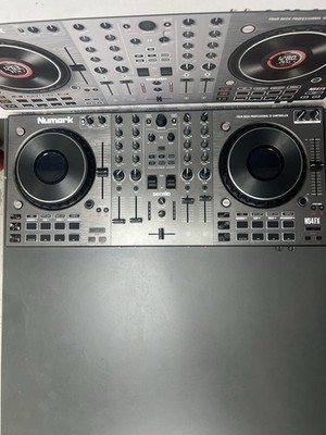 NUMARK NS4FX DJ DECK CONTROLLER - SILBER / GRAU