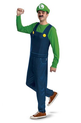 brand-new-luigi-elevated-classic-adult-costume-ebay