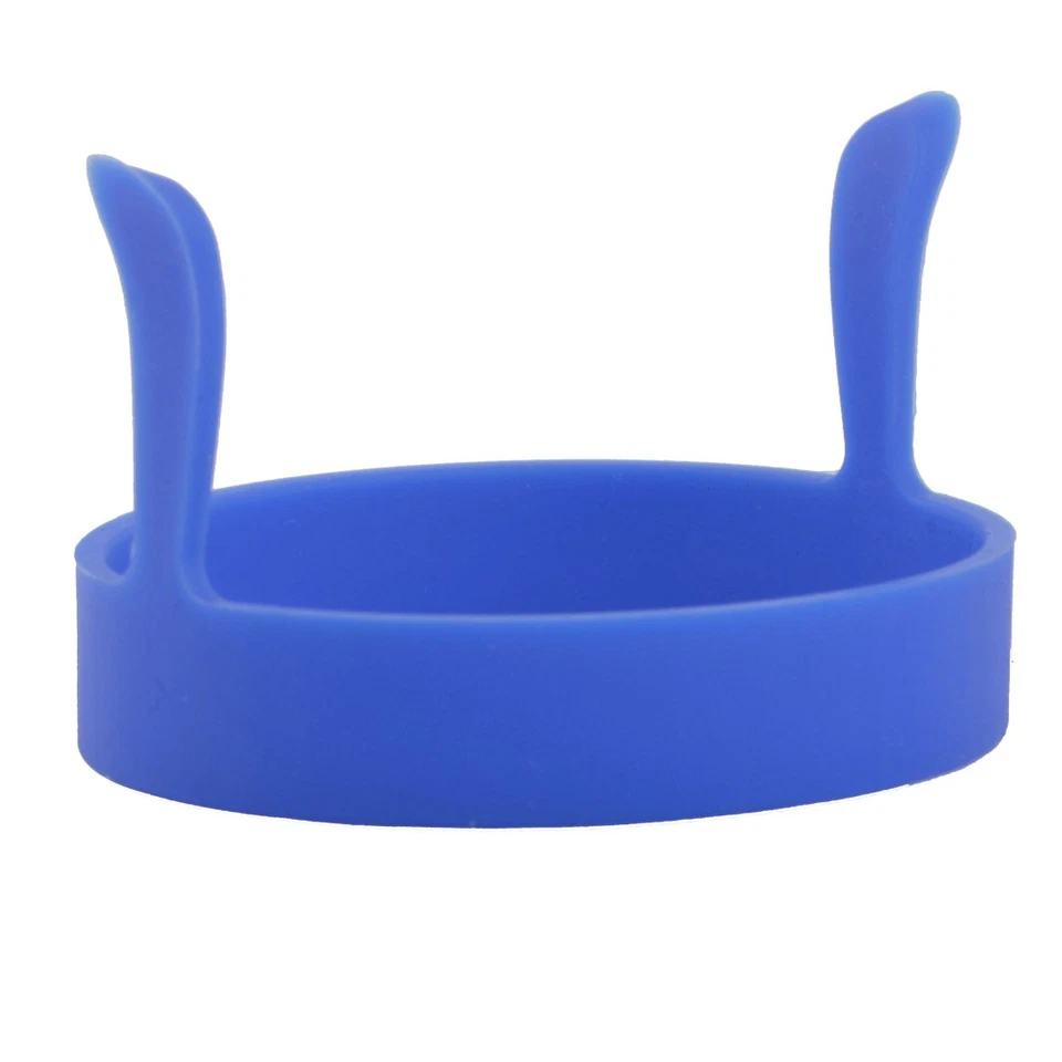 Silicone Fried Egg Pancake Nonstick Shaper Ring Tri Color 5pcs - Image 2 of 2