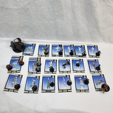 Star Wars Miniatures Lot 20 Figures w Cards Mixed Junk Golem Fringe Alien WOTC