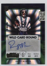 2021 Panini Contenders Rookie Ticket Wild Card Round Racey McMath #240 Auto 2o0. rookie card picture
