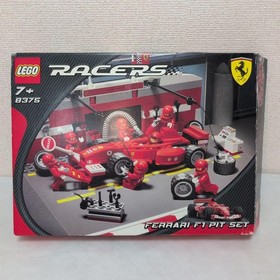 LEGO Ferrari F1 Pit Set 8375 Open Box Complete Rare