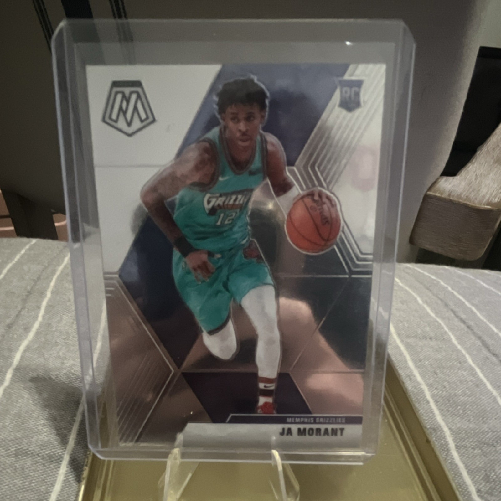 Panini 2019-20 Mosaic Ja Morant Rookie #219 Memphis Grizzlies Basketball Card