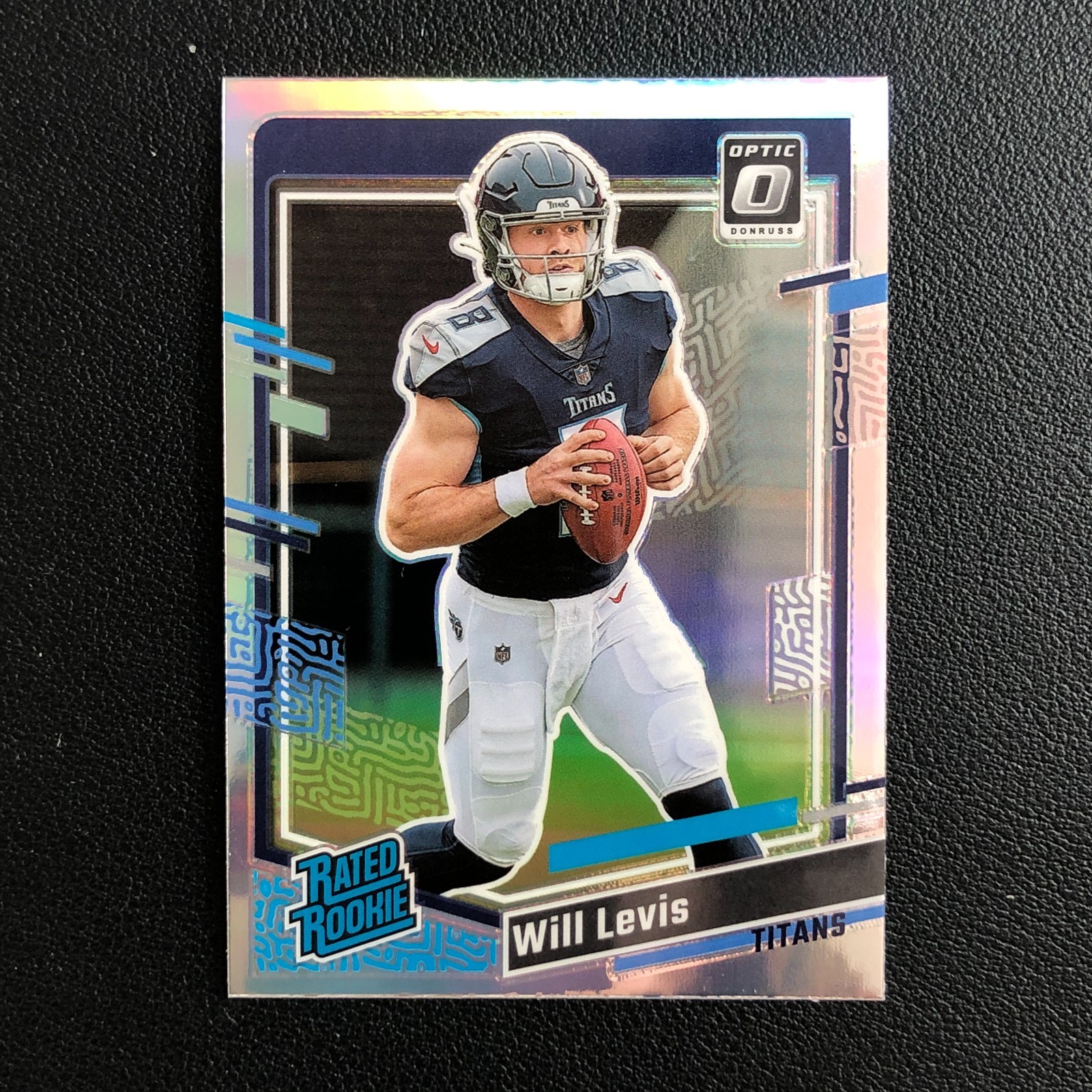 2023 Panini Donruss Optic NFL RC Will Levis Rated Rookie Preview Holo Titans 397