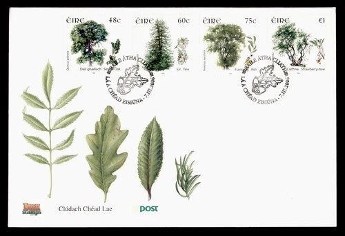 DR WHO 2006 IRELAND FDC TREE COMBO E1 M77307