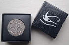 5 Troy Oz Fine Silver-Scottsdale Mint 2016 Rep.Of Chad 3000 Franc Coin-Egyptian