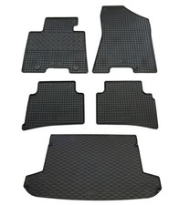 Gummi Fußmatten Kofferraumwanne für Hyundai Tucson 3 TL 2015-2020 Gummimatten