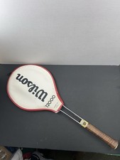 Vintage Wilson Tennis Racquet T-2000 4 1/2 T2000 Steel w/ Cover