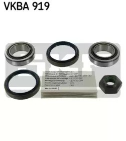 WHEEL BEARING KIT SET PAIR REAR VKBA 919 SKF 2PCS NEW OE REPLACEMENT