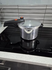 Prestige Smart Plus 4L Pressure Cooker Stainless Steel Induction Hob Silver