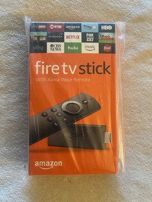 Amazon Fire TV Stick 2nd Gen Media Streamer with 2nd Gen Alexa Voice Remote - BL