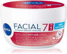 Nivea, Ultra-Light Anti-Age Face Cream 7 in 1 With Anti-Oxidants.