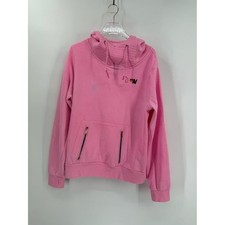 Aviator nation Ninja Pullover Hoodie Pink size large