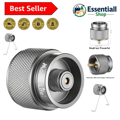 #ad Camping Stove Gas Converter Propane to Butane EN417 Valve Output Camp Fuel Re... $17.09