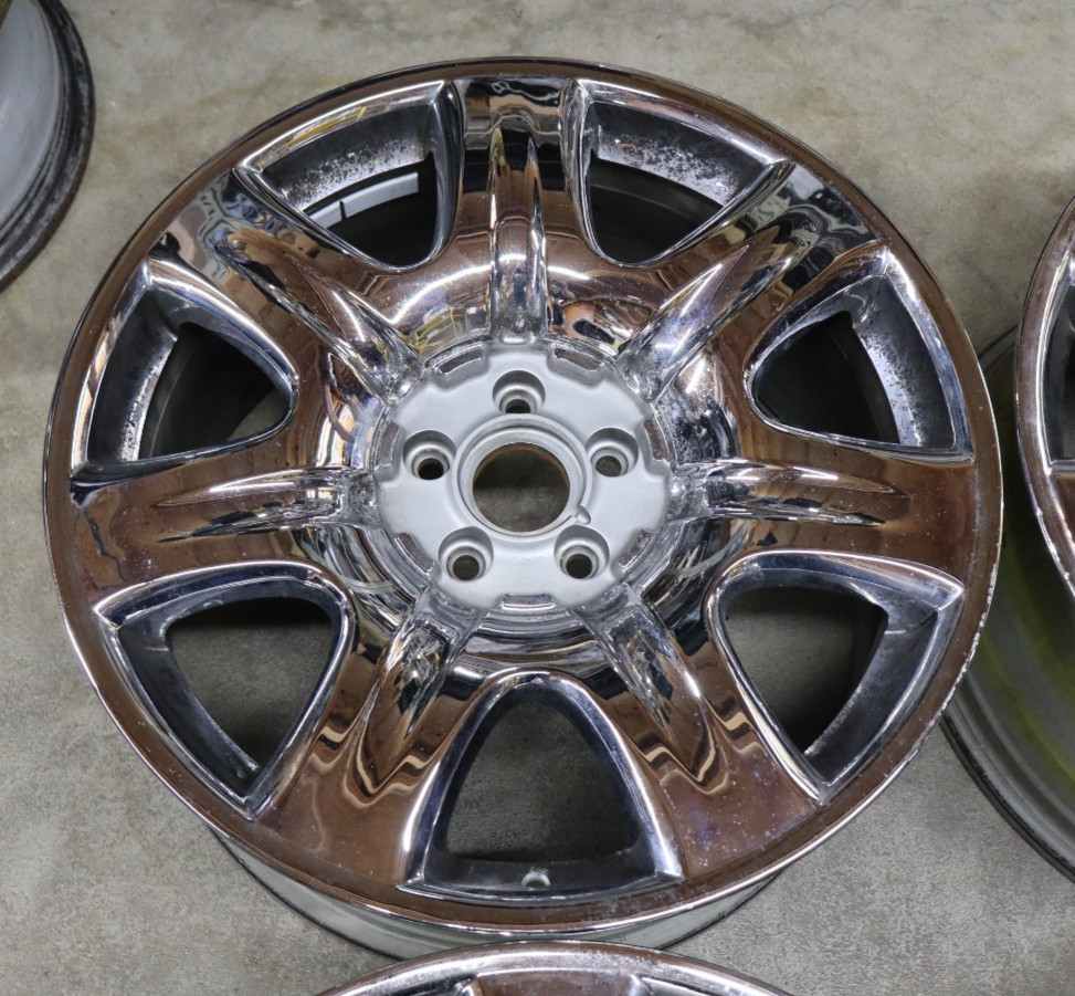 Bentley Continental 2004-2008 19" SET of 4 OEM Wheel Rim CHROME 3W0601025AF