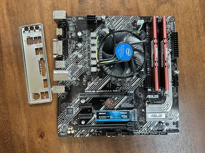 Asus Prime B460M-A Intel i7-11700k 512 GB NVME SSD 16 GB DDR4 Motherboard Combo