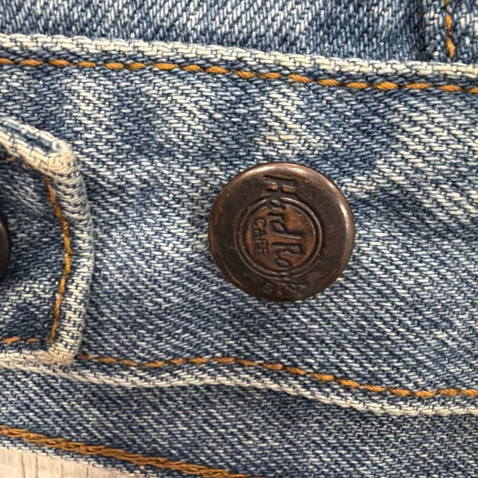Vtg Hard Rock Cafe Jacket Mens L Denim Chicago Embroidered 90s Save The Planet - product detail image 3