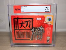 *PSA 7.0 A+ / John Romero's Daikatana / Nintendo 64, N64 2000 NEW!