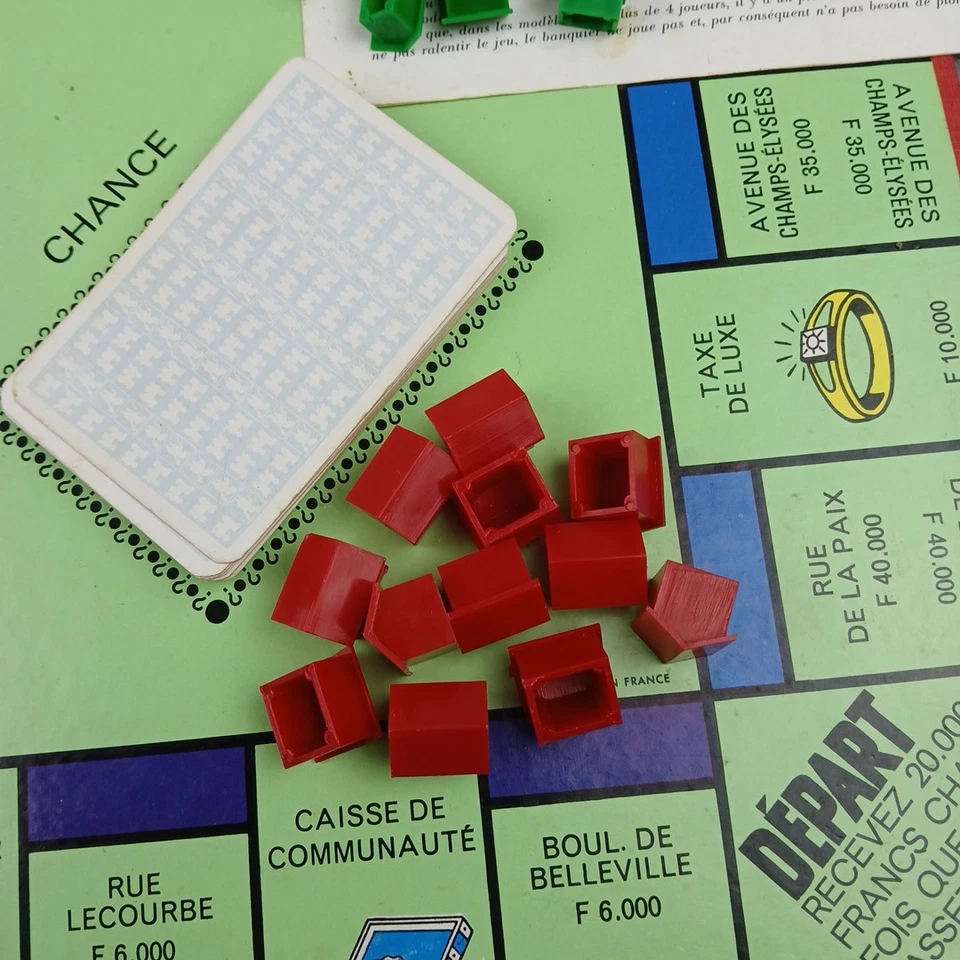 Monopoly Edition Française Miro  Jeu De Société Ancien Complet - Photo 3/4
