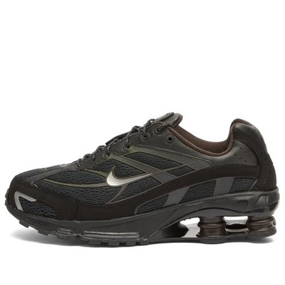 Nike Shox Ride 2 Premium Herrenschuhe in Noir, Silber & Khaki