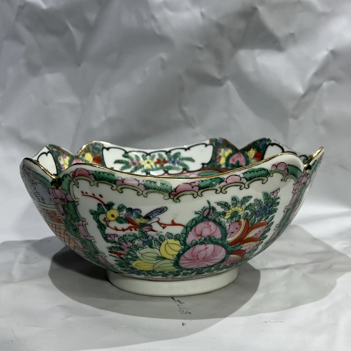 陶瓷中国古董碗金色| eBay
