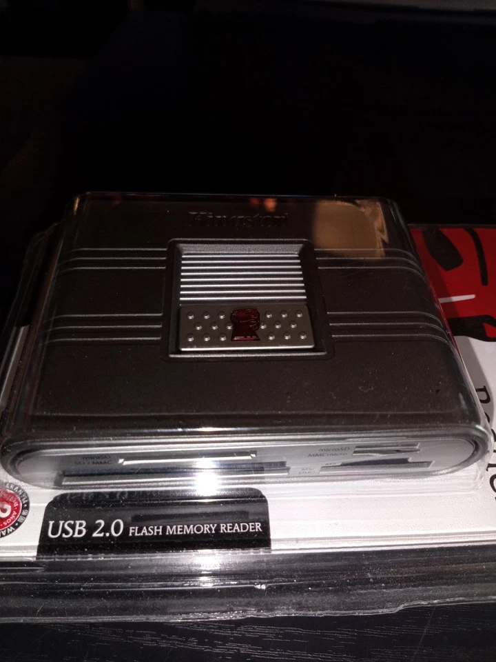 SEALED Kingston Technology FCR-HS219/1 USB2.0 Flash Memory Card Media Reader - Image 2 of 4