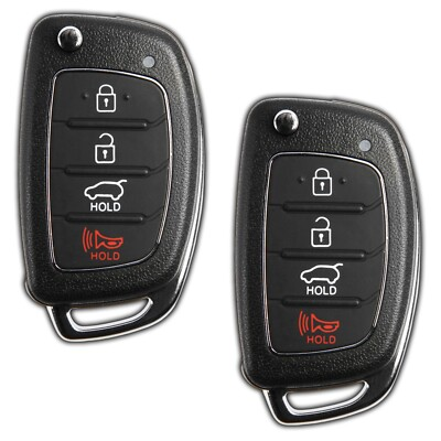#ad #ad 2 Replacement For Hyundai Sonata Key Fob TQ8RKE4F16 4 Button Remote 2015 2017 $24.95