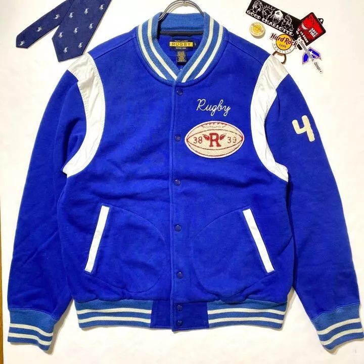 Ralph Lauren Rugby Stadium Jumper Discontinued Product 90'S