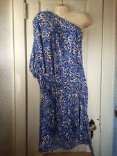 Nine West Woman's One Shoulder Dress Size 4X NEW WITH TAGS