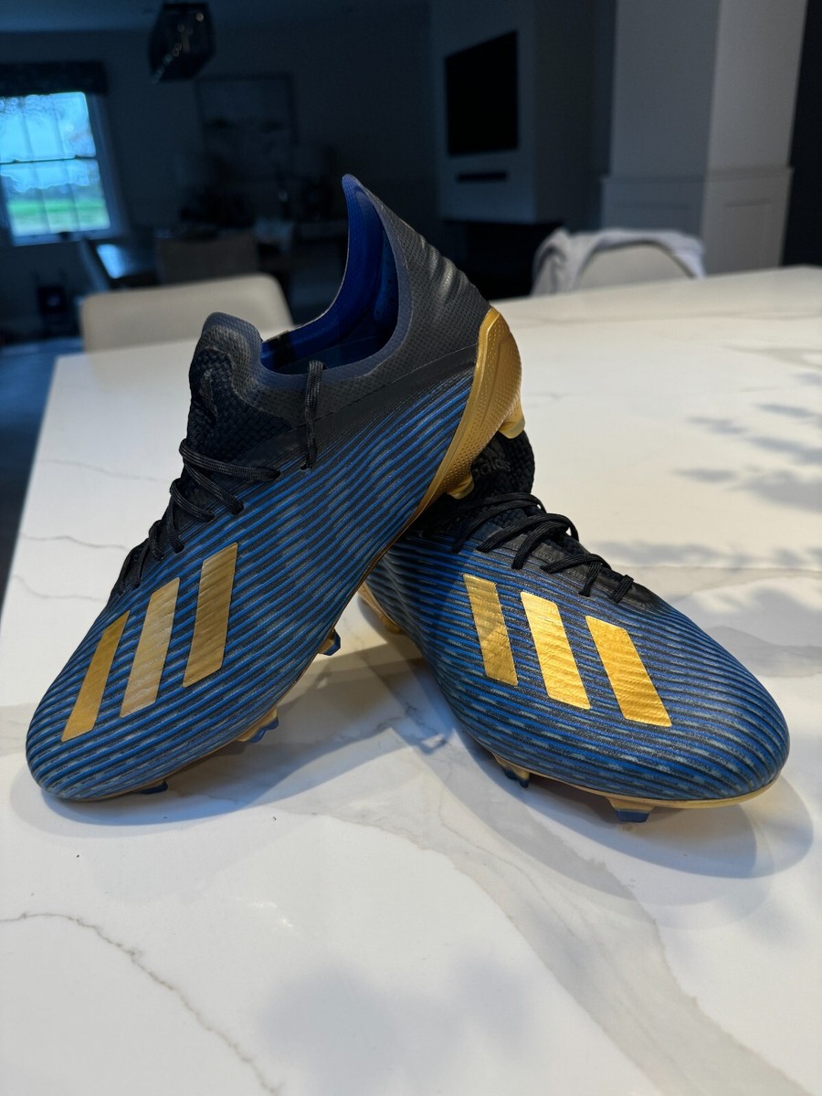 Gold Adidas X Fg Blue Adidas Football Boots X19 Firm Ground Navy