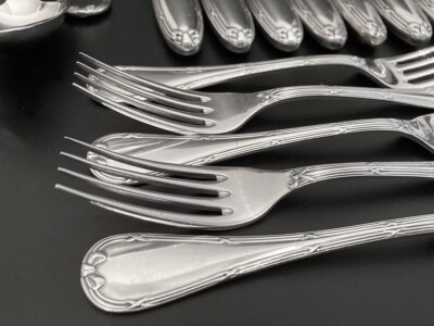 Christofle 廃盤　Rubanea gris 10点セット Christofle Rubans Part Cutlery Service 34 pieces | eBay