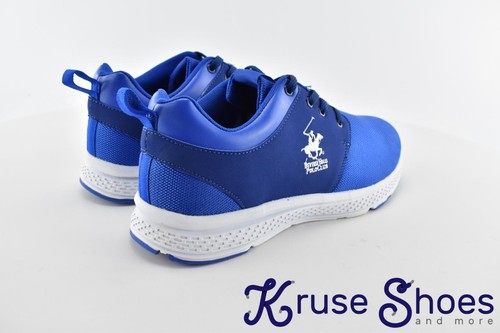 Beverly Hills Polo Club Herren Mesh Schnür Sneaker "Royal Blue" Größe wählbar - Bild 8 von 11