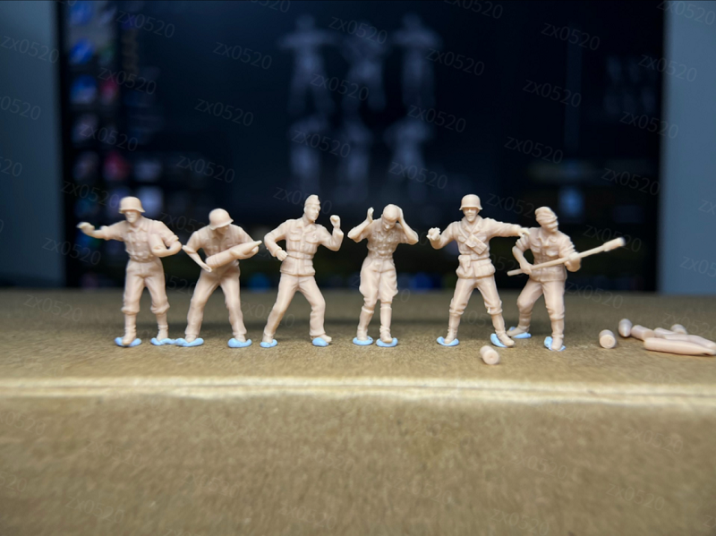 3D printed 1/72 WW II Germany 