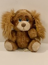 Russ plushy puppy dog 7 inches Brown stuffed animal