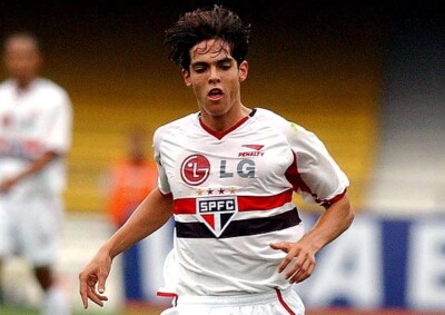 São Paulo FC KAKÁ 8番 ユニフォームMサイズ jersey sao paulo #8 Kaka Signed 2002 Brazil 100% Original