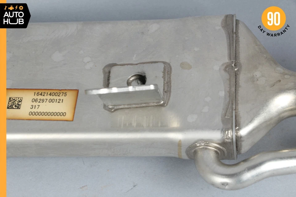 Enfriador de gases de escape Mercedes W164 ML320 R350 Bluetec diésel EGR 1642140027 OEM Foto 3 de 4