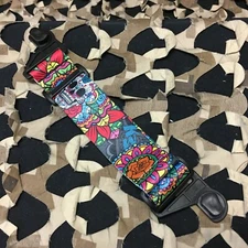 NEW KM Paintball EVS Mask Goggle Strap - Special Edition Sugar Skull
