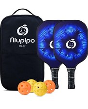 Niupipo Pickleball Paddles - Set of 2 - Blue